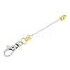 Alloy Beadable Pendant Decorations LS-KEYC-D288-01G-3