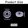 120Pcs Silicone Clip on Earring Pads FIND-SP0001-02-2