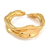304 Stainless Steel Cuff Open Rings for Women RJEW-L125-03G-01-2