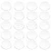 Flat Round Acrylic Chassis Display Pedestals DIY-FG0005-55A-1