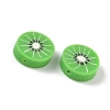 Fruit & Vegetable Theme Handmade Polymer Clay Beads CLAY-F006-02M-2