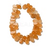 Natural Red Aventurine Beads Strands G-B064-B58-3