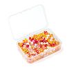 500Pcs 5Colors Electroplate Glass Beads EGLA-LS0001-01C-7