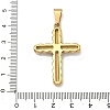 304 Stainless Steel Pendants STAS-F336-16G-3