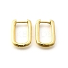 Brass Huggie Hoop Earrings X-EJEW-F245-04G-A-2