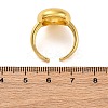 Brass Open Cuff Rings for Women LS-RJEW-G341-04G-03-5
