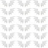 Gorgecraft 40Pcs 2 Style Demon Wing PU Leather Ornament Accessories FIND-GF0005-93B-1