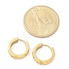 304 Stainless Steel Hoop Earrings for Women EJEW-C096-56G-3