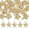 20Pcs Rack Plating Alloy Rhinestone Charms FIND-YW0010-20-1