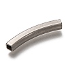 Non-Tarnish 304 Stainless Steel Tube Beads STAS-Z025-02P-3