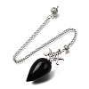 Natural Obsidian Dowsing Pendulum Pendants GG-CBA6D08-A03-1