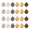 36Pcs 6 Colors Alloy Charms FIND-CW0001-19-2