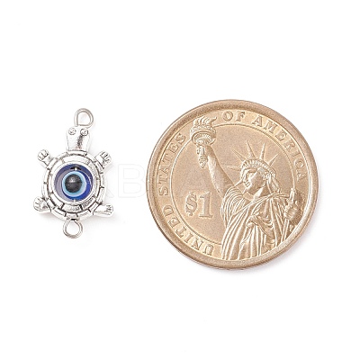 Tibetan Style Alloy Connerctor Charms PALLOY-JF01530-1