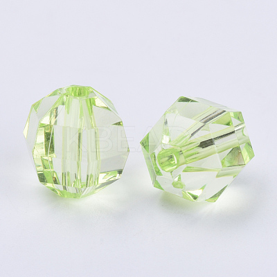 Transparent Acrylic Beads TACR-Q256-6mm-V32-1