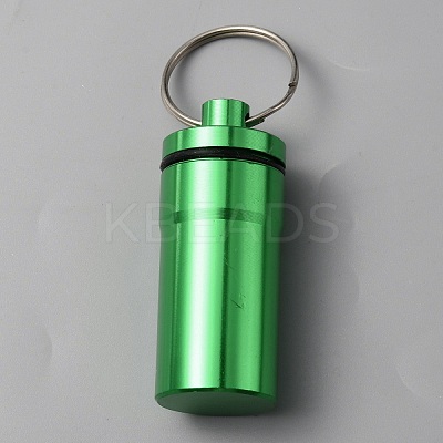 Outdoor Portable Aluminium Alloy Small Pill Case KEYC-WH0029-92D-1