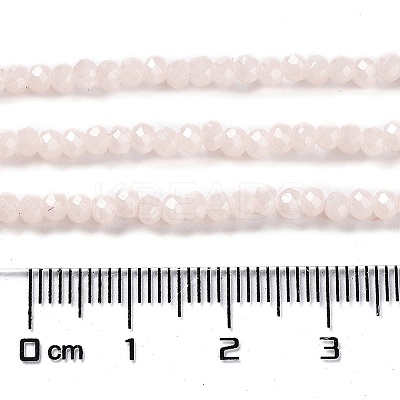 Baking Paint Imitation Jade Glass Bead Strands LS-DGLA-A034-J2MM-A14-1