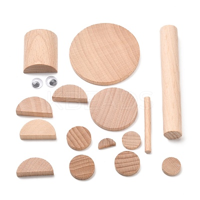 DIY Woodwork 3D Monkey Animal Wood Chip Tree Branch Material Pack DIY-C024-06-1