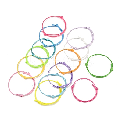 14Pcs 14 Colors Eco-Friendly Korean Waxed Polyester Cord AJEW-JB01198-1