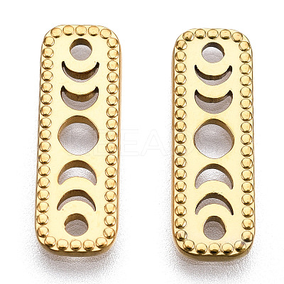 Ion Plating(IP) 304 Stainless Steel Connector Charms STAS-T063-195G-1