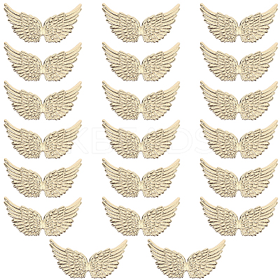 20Pcs Cloth Angel Wings AJEW-GF0012-62A-1