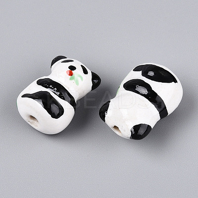 Handmade Porcelain Beads PORC-T133-18-1