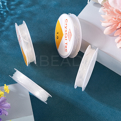 4 Rolls Round Crystal Elastic Stretch Thread EW-TA0001-09D-1