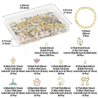 DIY Bracelet Making Kits DIY-FS0010-08B-1