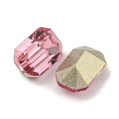 Glass Rhinestone Cabochons RGLA-L029-18A-209-1