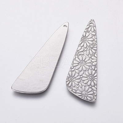 Non-Tarnish 304 Stainless Steel Pendants STAS-F230-05P-1