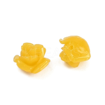 Synthetic Coral Carved Beads CORA-M001-07C-1