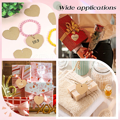 200Pcs Blank Kraft Paper Gift Tags CDIS-SP0001-10A-1