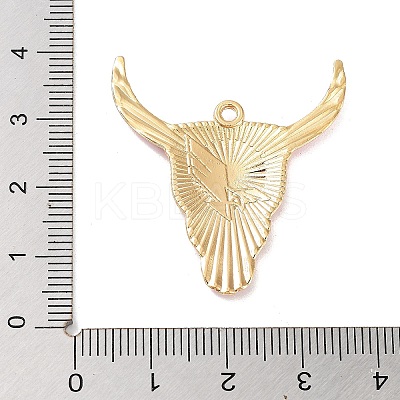 West Cowboy Theme Golden Plated Alloy Enamel Pendants FIND-B036-02E-1