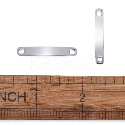 Tarnish Resistant 304 Stainless Steel Curve Bar Links Connectors STAS-I140-35S-1