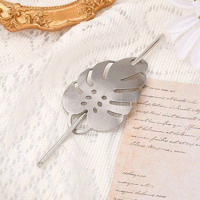 Alloy Hair Sticks OHAR-C006-02P-1