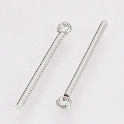 Tarnish Resistant 201 Stainless Steel Pendants LS-X-STAS-S079-05-1