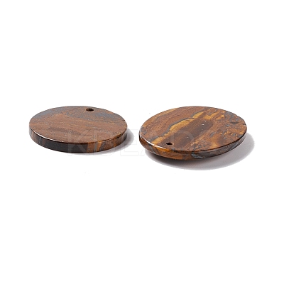 Natural Tiger Iron Pendants G-B030-29-1