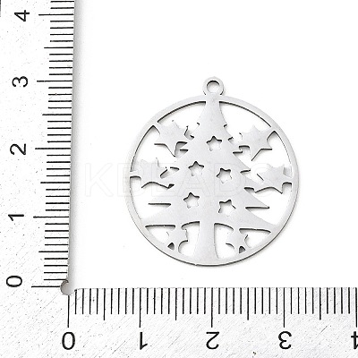 Christmas 201 Stainless Steel Pendants LS-STAS-C156-01F-P-1
