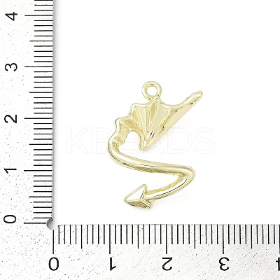 Alloy Pendants PALLOY-R151-14G-1