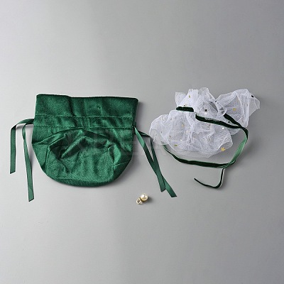 Velvet Jewelry Drawstring Gift Bags LS-ABAG-WH0047-03-1