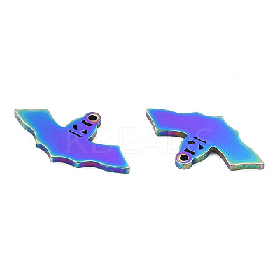 Ion Plating(IP) 201 Stainless Steel Pendants STAS-N098-090M-1