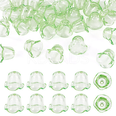 30Pcs Acrylic Bead Caps for Wind Chimes Making TACR-TA0001-69A-1