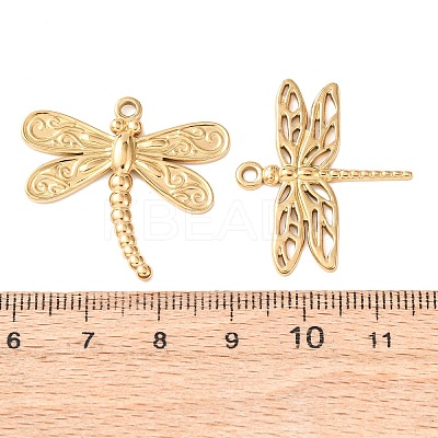 5Pcs 304 Stainless Steel Pendants STAS-P432-12G-1
