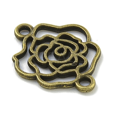 Tibetan Style Alloy Connector Charms TIBE-I026-5983AB-1