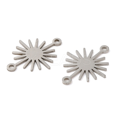 Non-Tarnish 201 Stainless Steel Connector Charms STAS-A084-02P-1