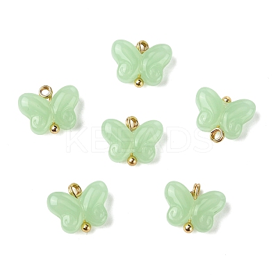 Alloy Glass Pendants GLAA-P080-01G-07-1