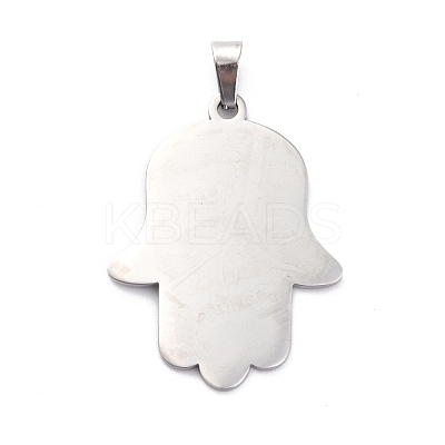 Non-Tarnish 201 Stainless Steel Pendants STAS-C062-03P-1