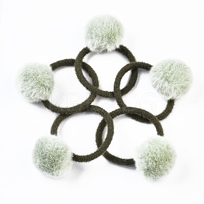Imitation Wool Girls Hair Accessories OHAR-S190-17B-1