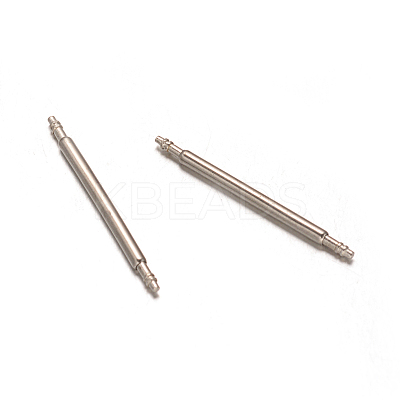 Tarnish Resistant Stainless Steel Double Flanged Spring Bar Watch Strap Pins LS-STAS-M231-06-1