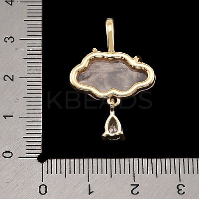 Natural Rose Quartz Carved Pendants GG-CBA5963-03G-1