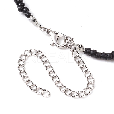 Bowknot 304 Stainless Steel Necklaces NJEW-JN04670-02-1